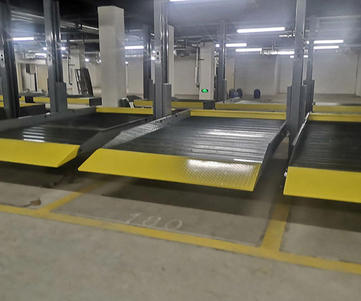 合水兩層升降式機械式停車設備租賃