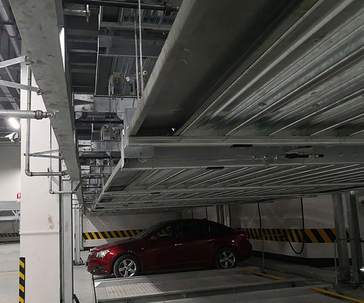 臨澤升降橫移類停車設備安裝