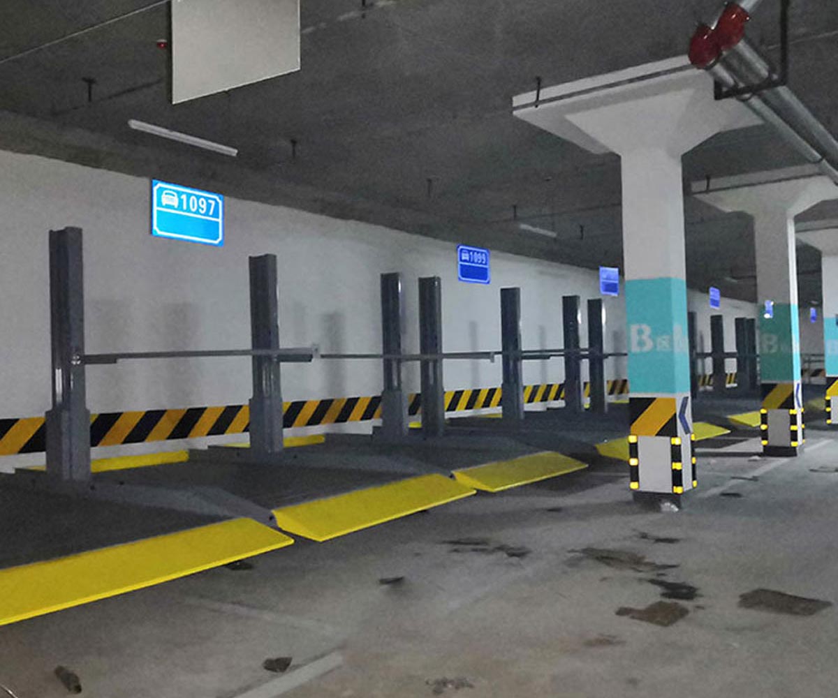 城關(guān)地下室簡(jiǎn)易式立體停車位過驗(yàn)收