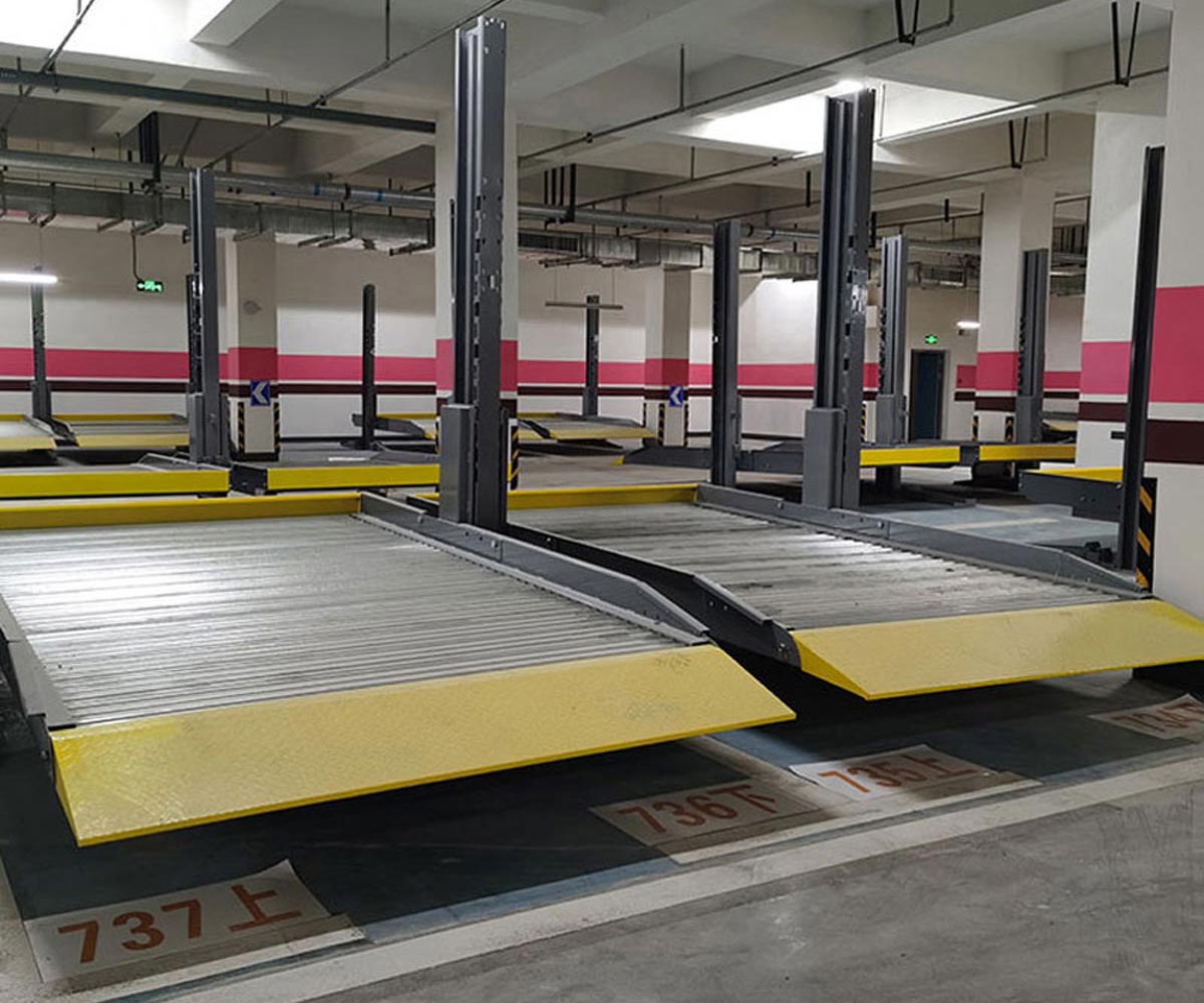 地下室升降式機(jī)械停車位長租