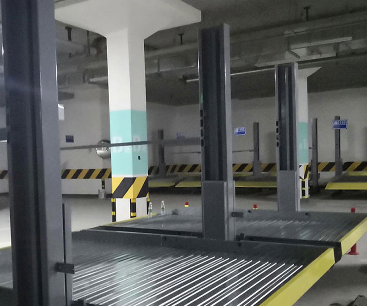 古浪家用立體停車過驗收