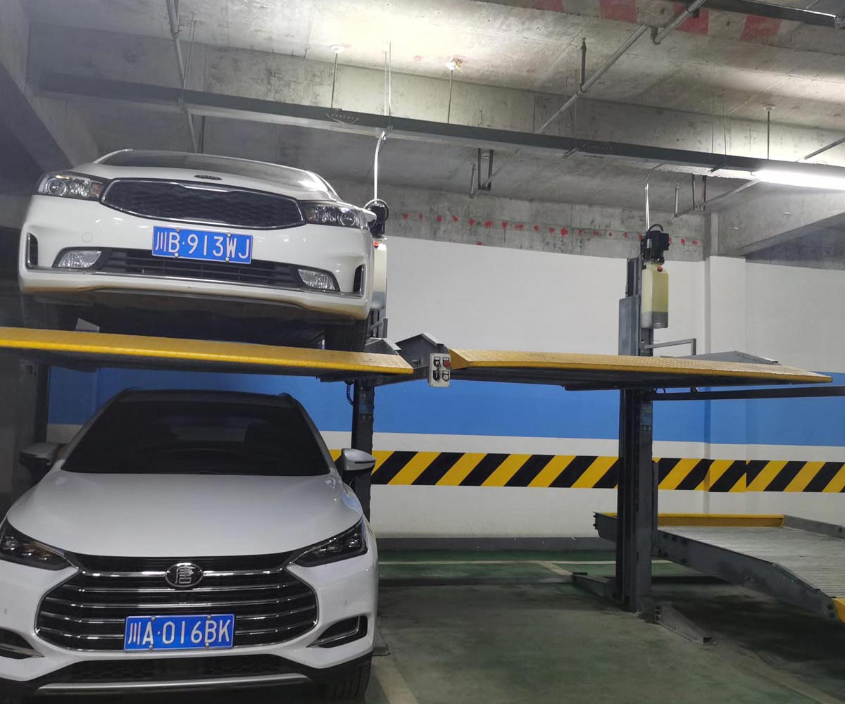 定西雙層升降平移立體停車位維保
