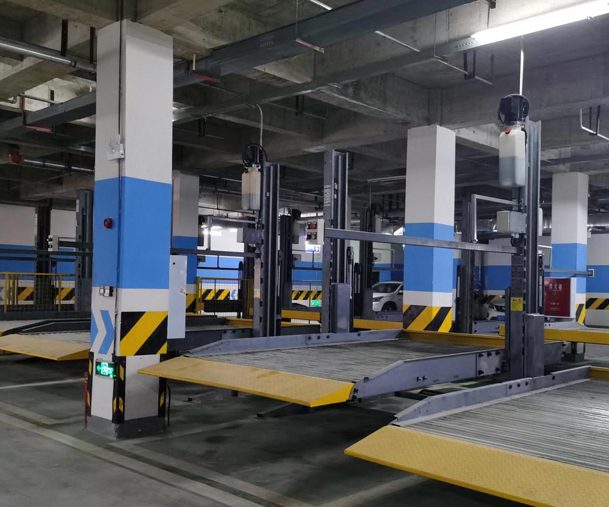 積石山兩層PSH型機械停車設備維保