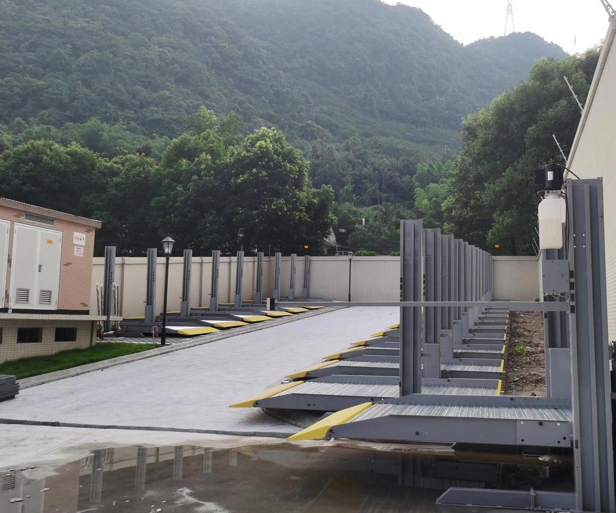 云南雙層升降平移機械式停車位長租