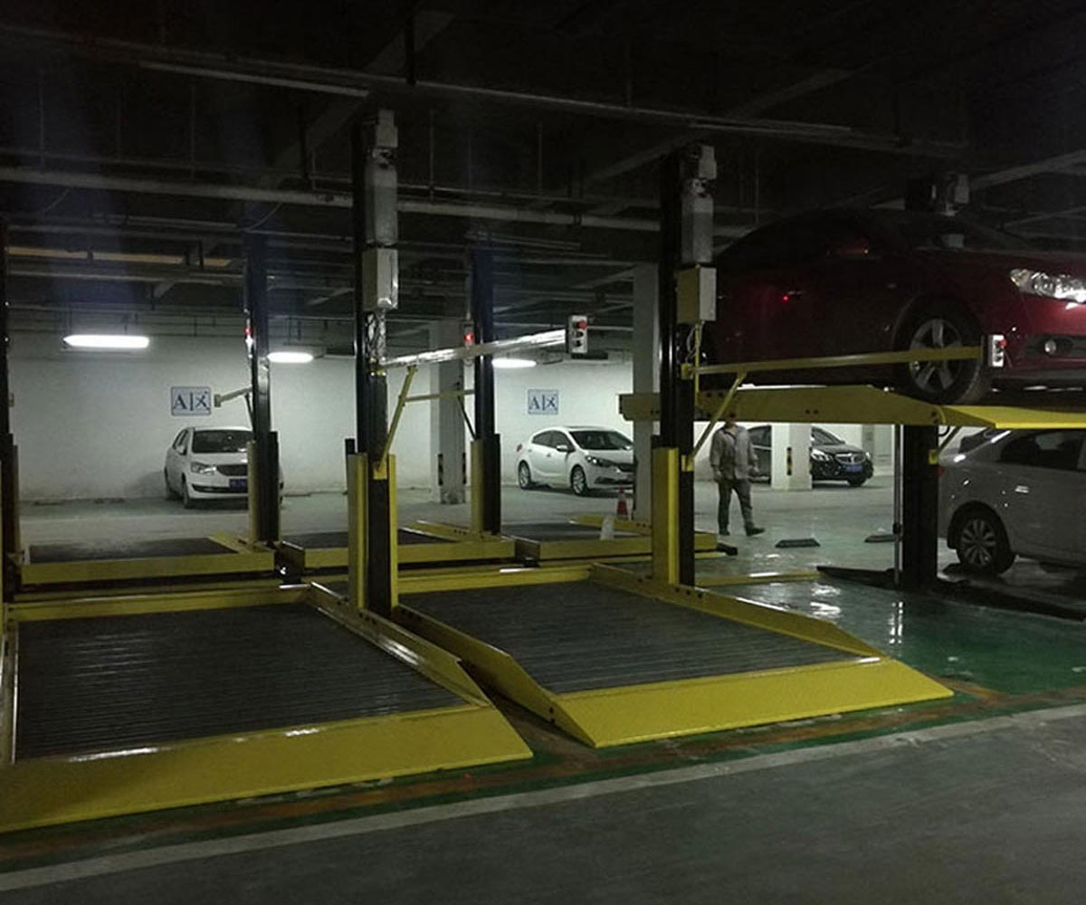漳縣2層簡易類機械式立體停車設備租賃