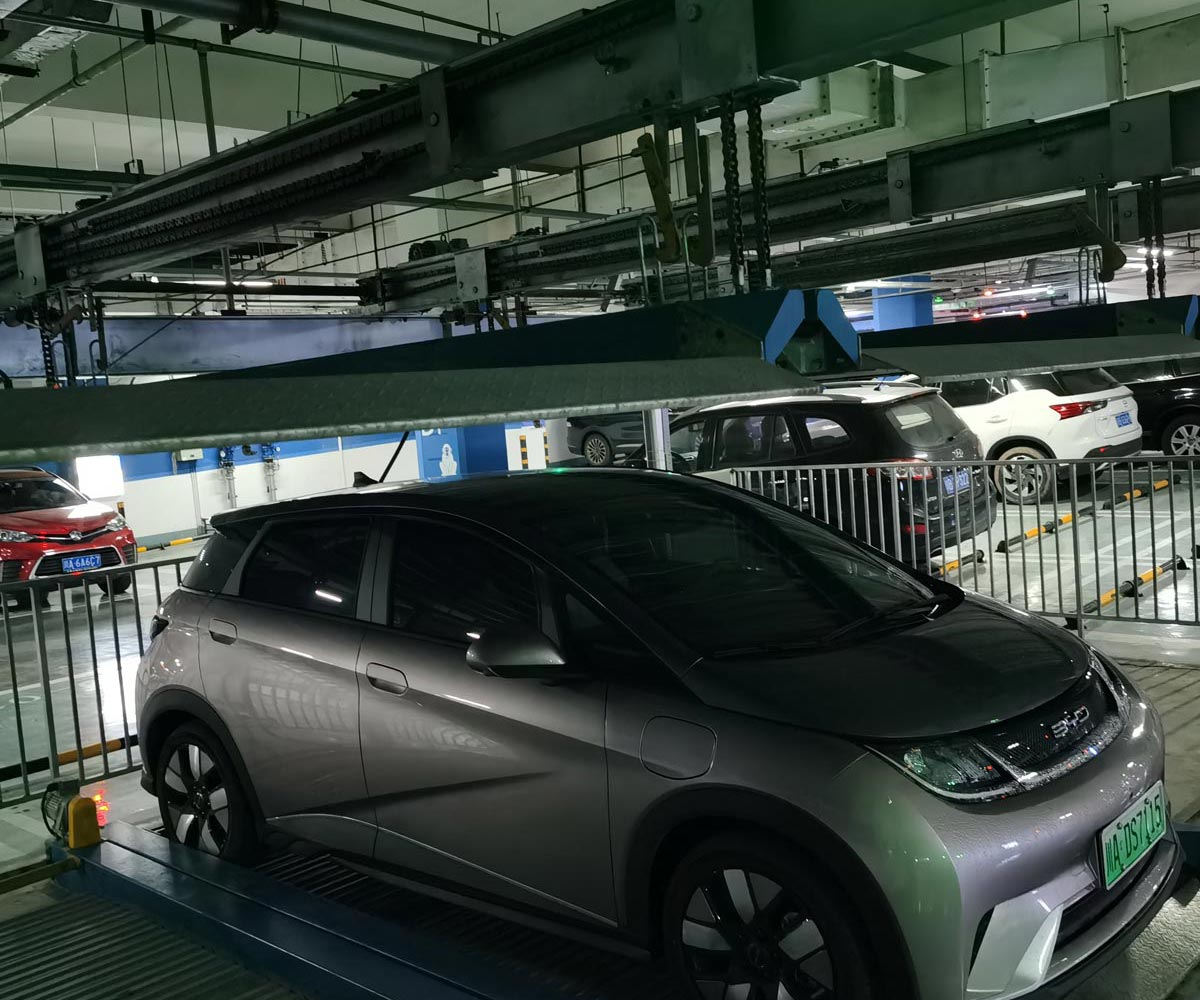 永登二層簡易類機械式停車庫安裝