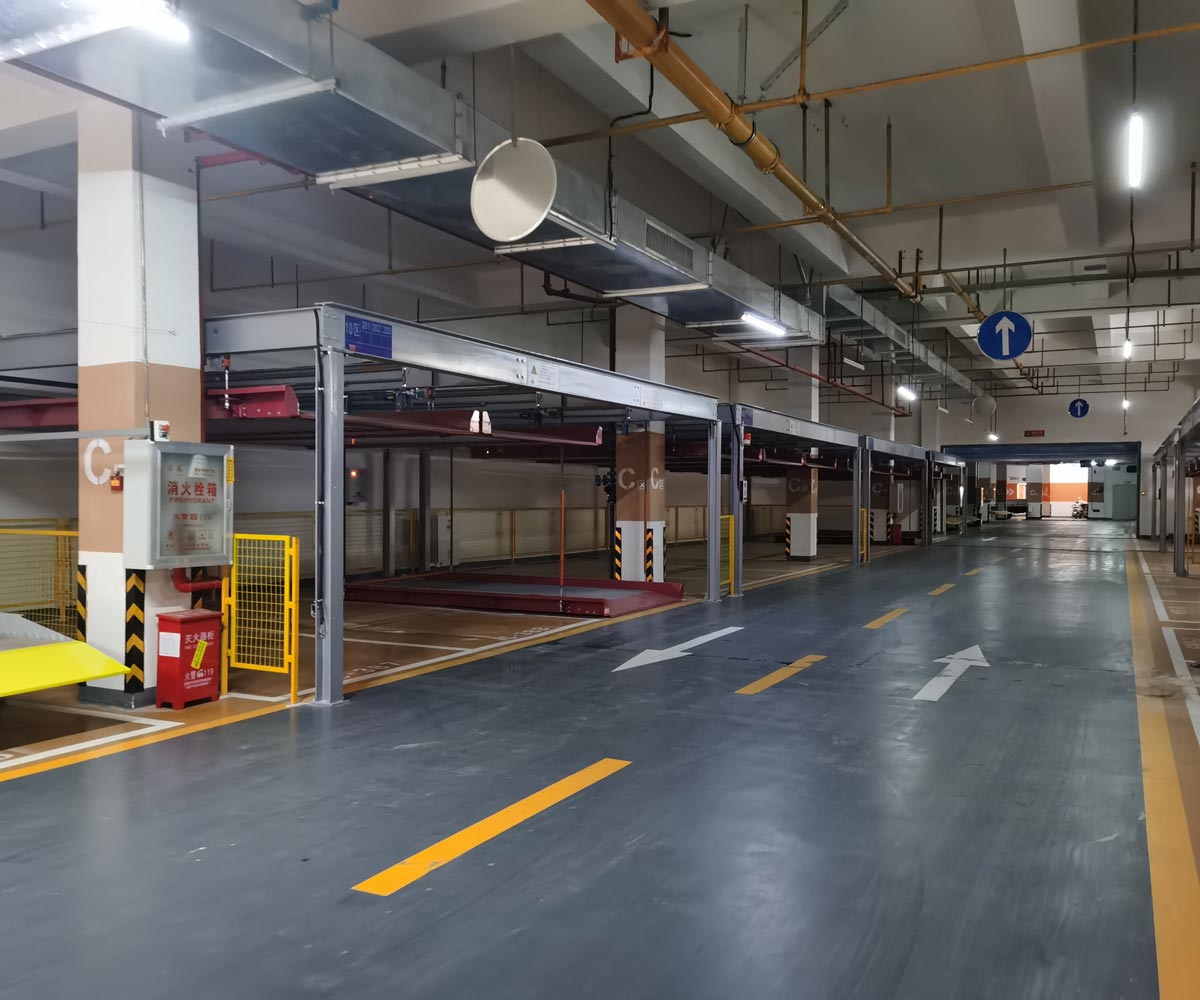 甘肅兩柱簡易升降立體車位