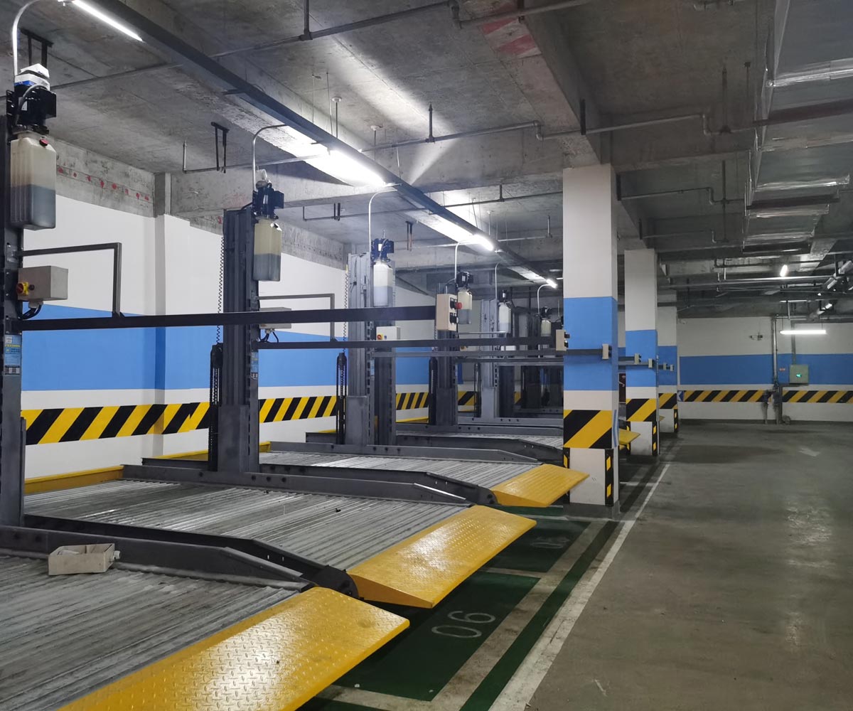 兩層機(jī)械立體停車設(shè)備