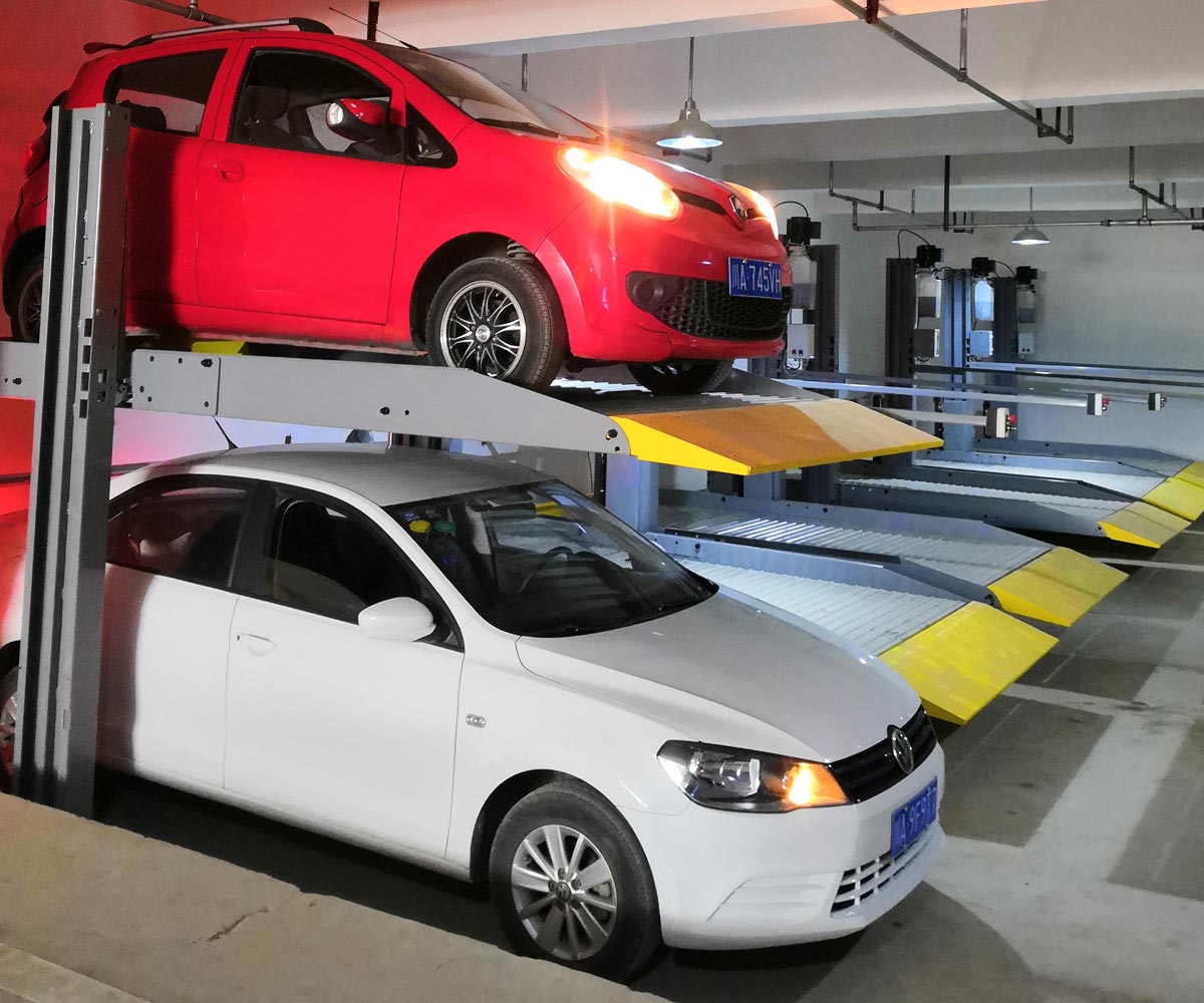 定西兩柱式停車設備