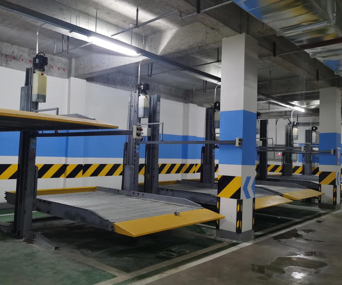成縣俯仰式智能停車設備