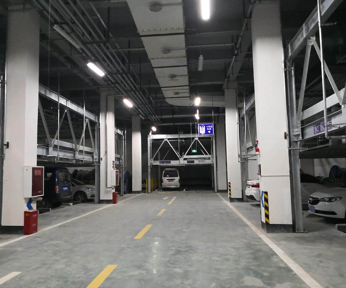 古浪左右橫移停車庫