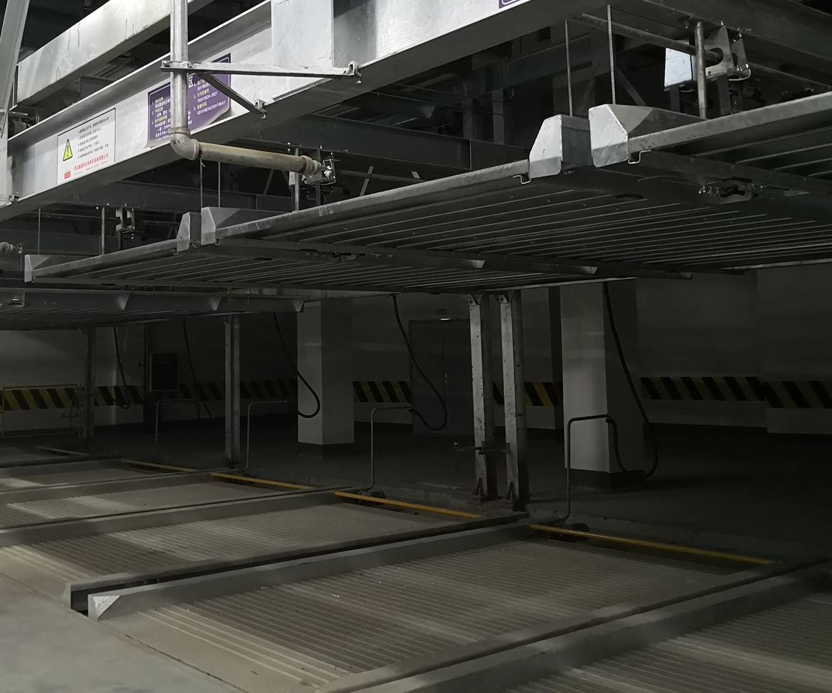 四川兩層升降橫移式機械立體停車設備