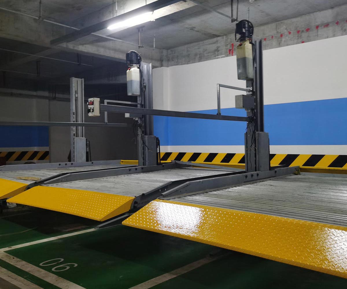 雙柱簡易升降立體車庫維保.jpg