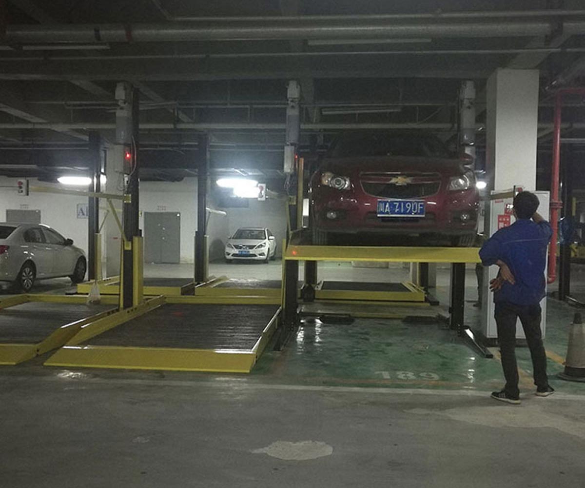 2層簡易類停車立體車庫二手.jpg