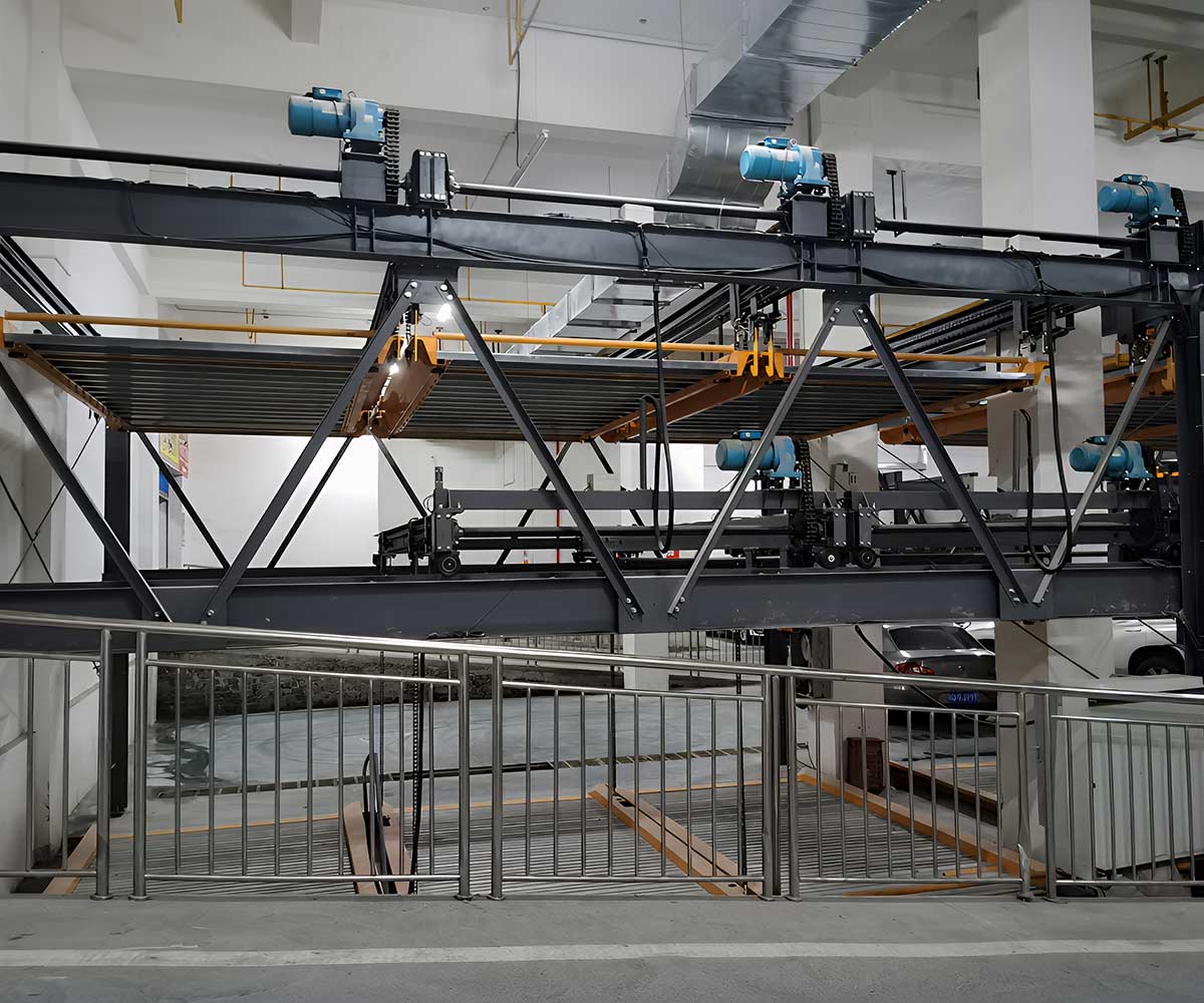 兩柱式機(jī)械停車位的工作原理解析