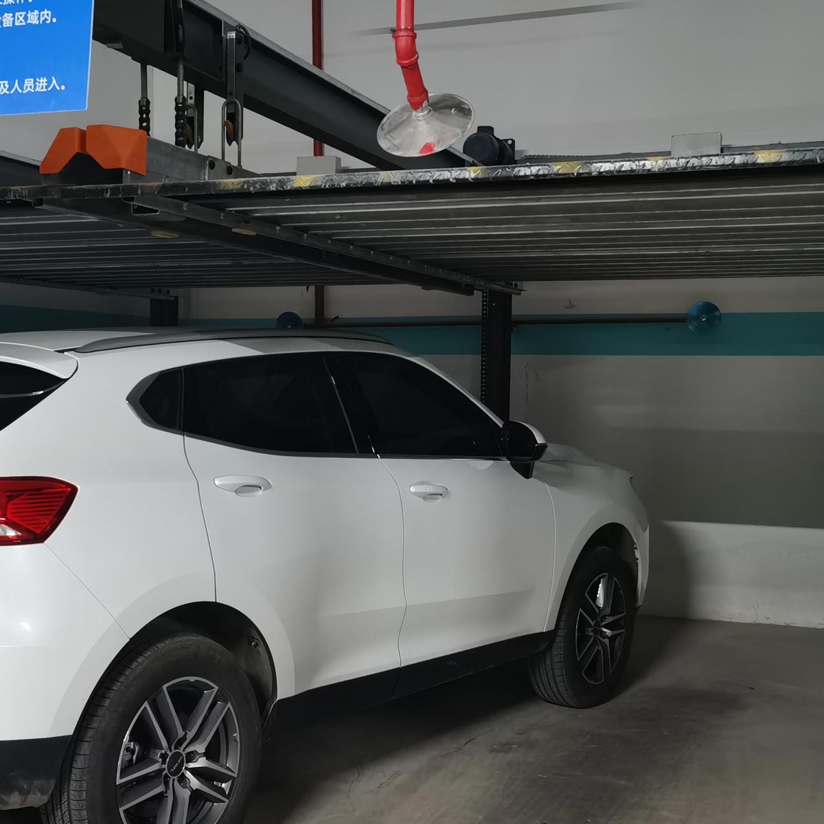 雙柱升降式機械停車位回收四柱簡易升降式停車設備租賃經營